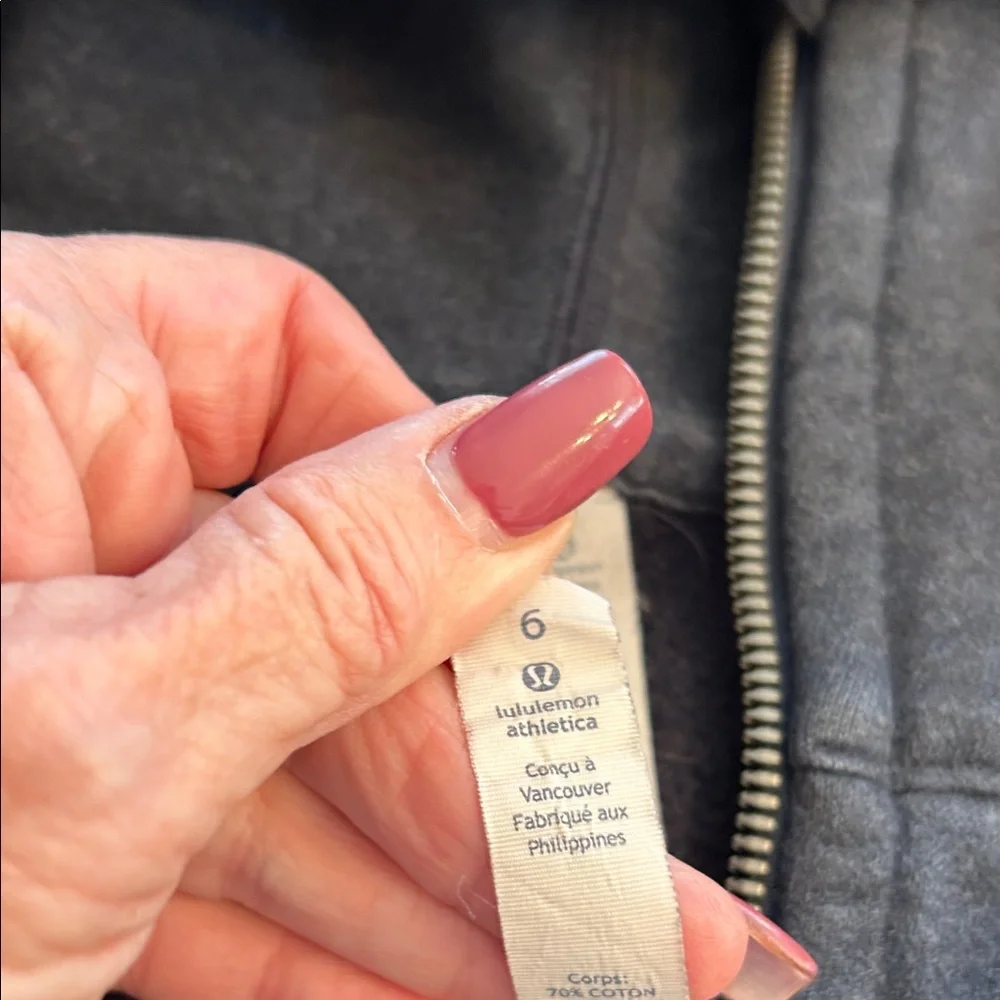 lululemon Scuba Denim Blue Hoodie - Picture 3 of 9